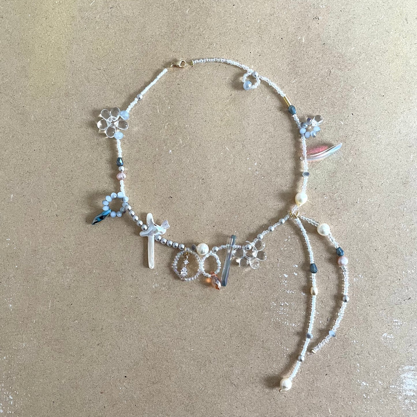 dewy wish necklace