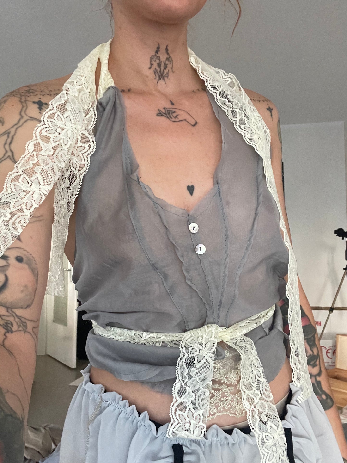 smokey silk top
