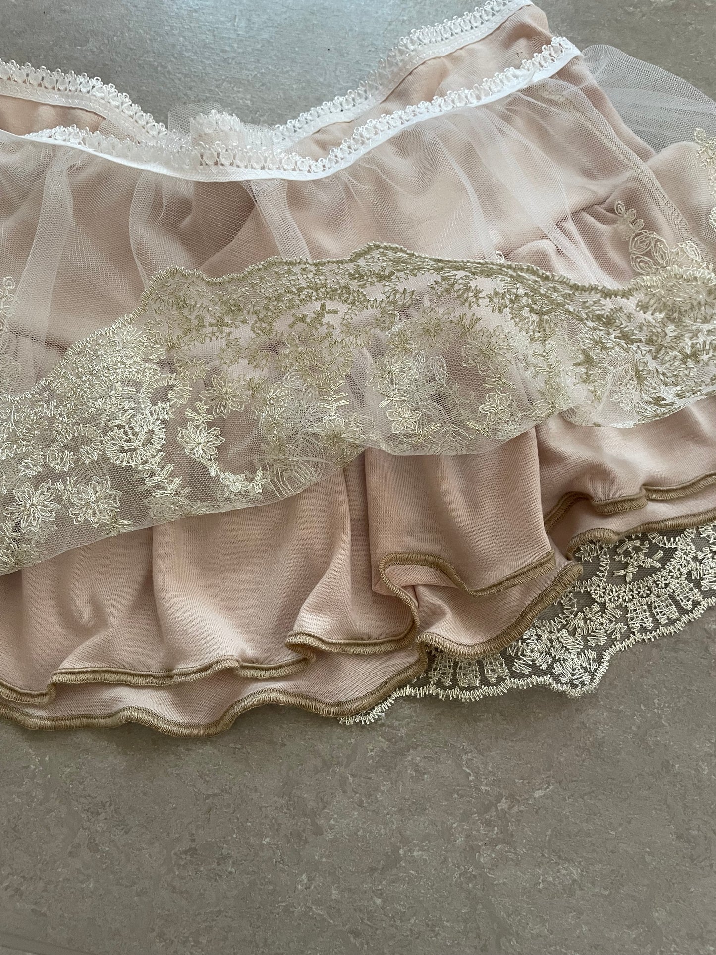 ethereal layering skirt