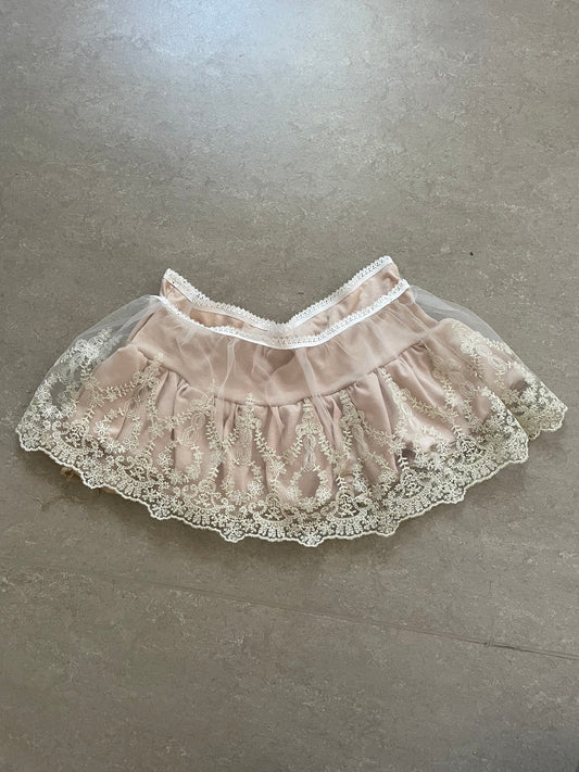 ethereal layering skirt