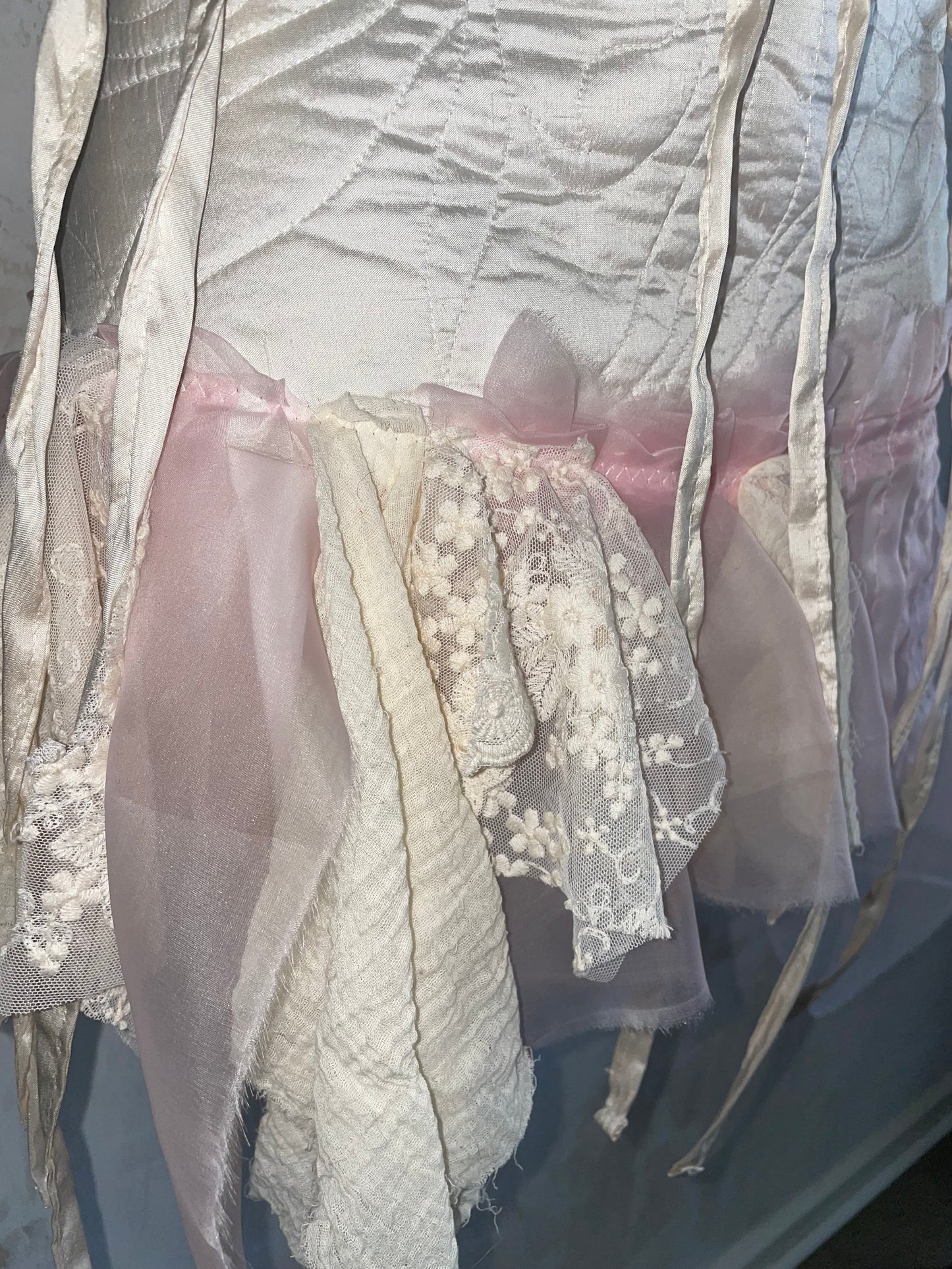wild silk overskirt