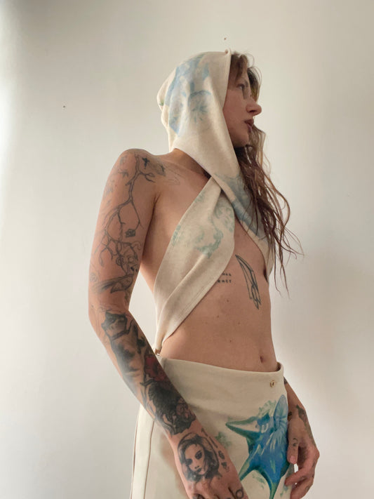 aquaform hooded scarf