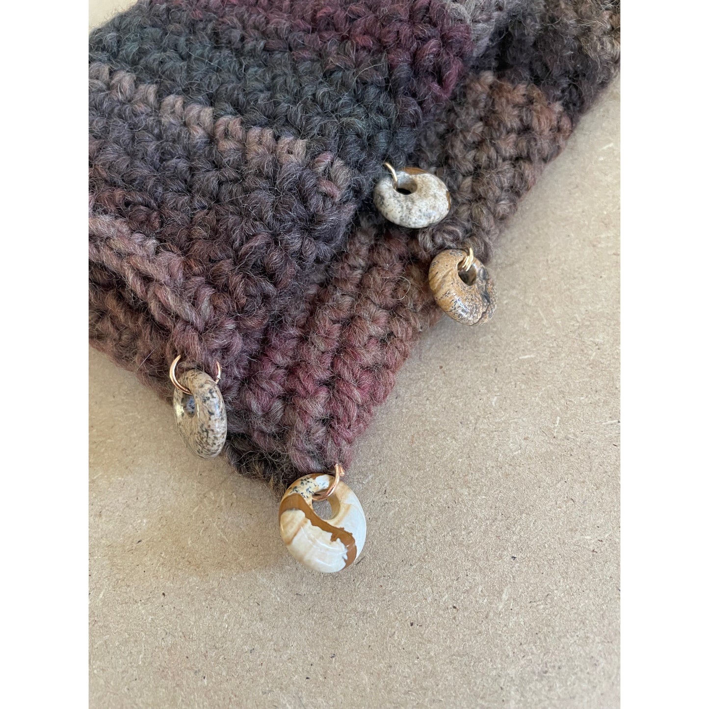 gradient wool arm armers