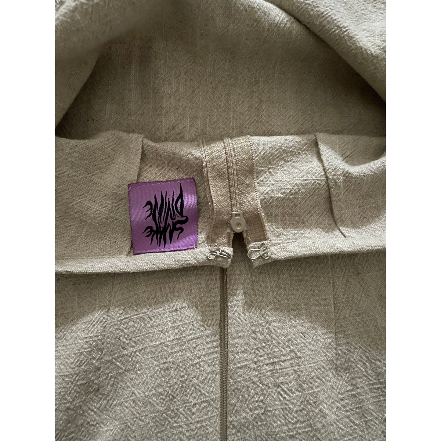 enigma linen dress