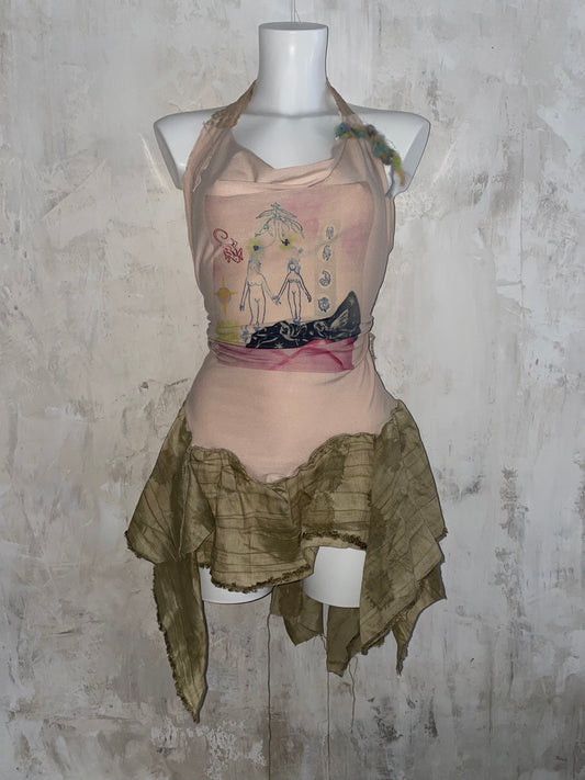 mountain girls mini dress