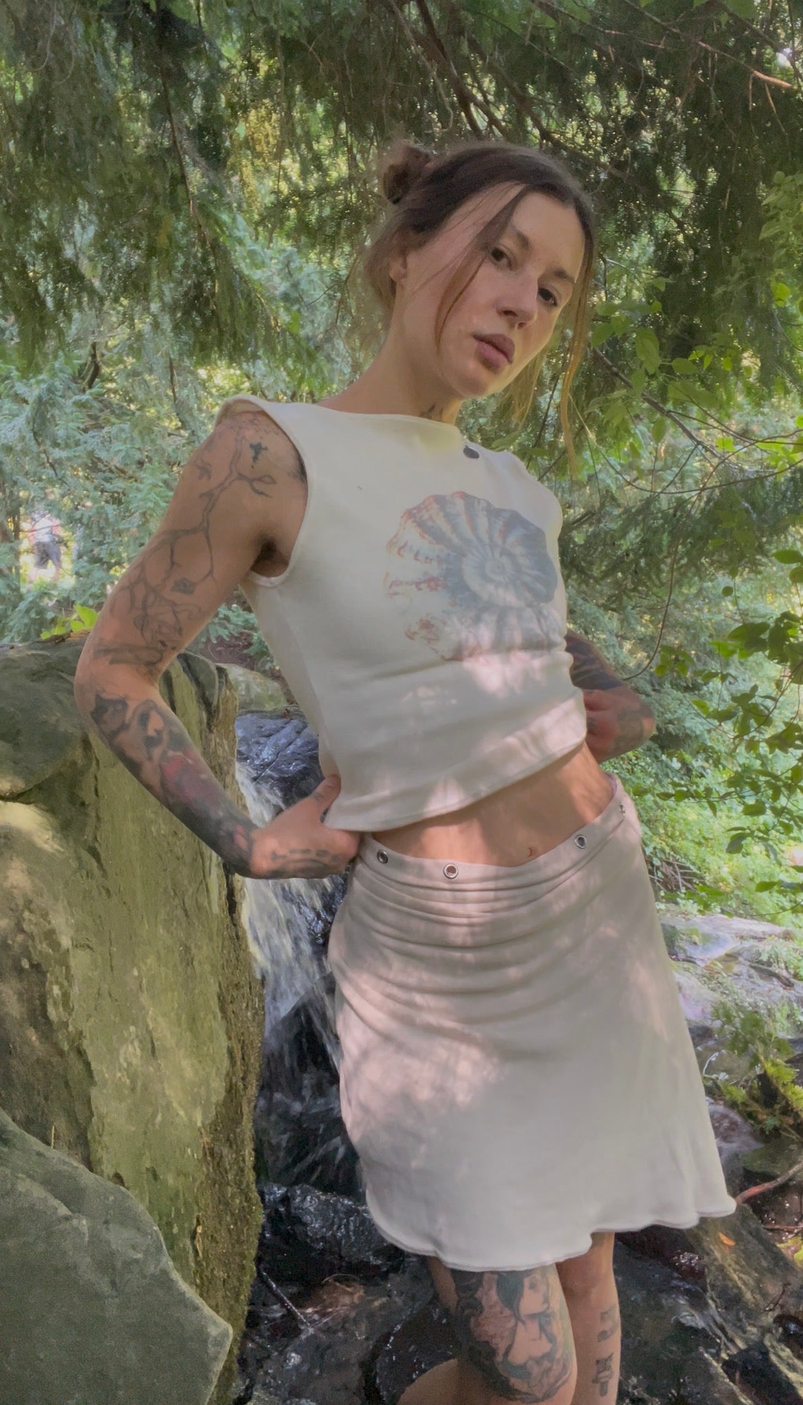 ammonite knit top