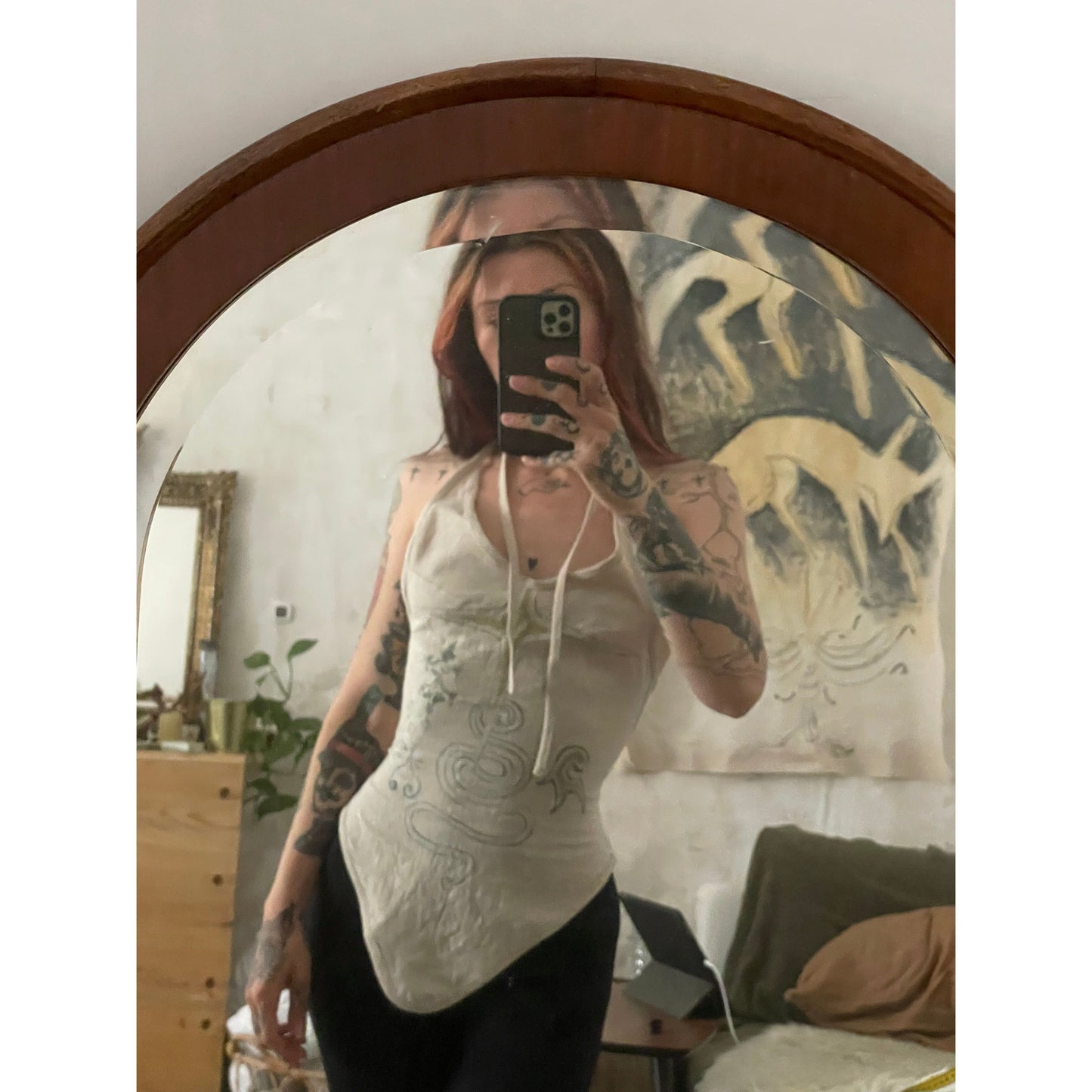 enigma linen top