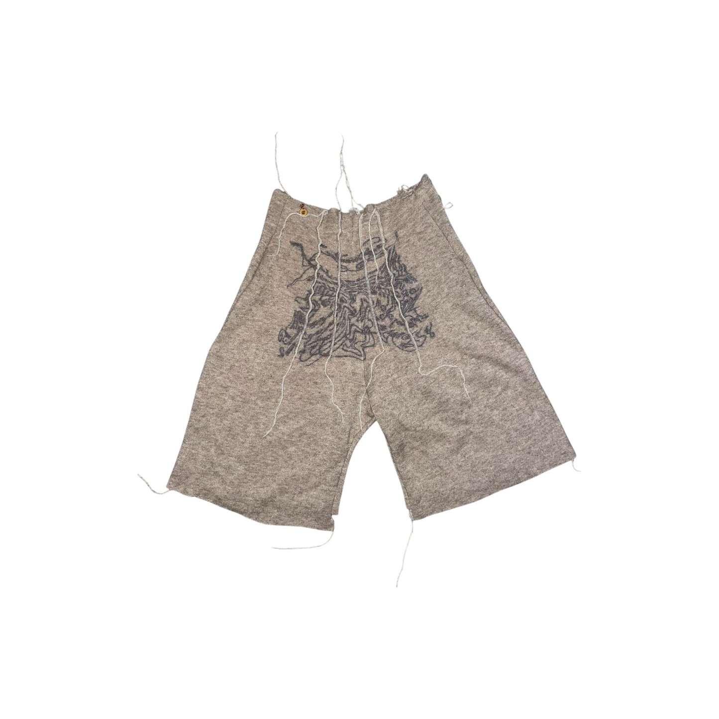 oyster knit shorts