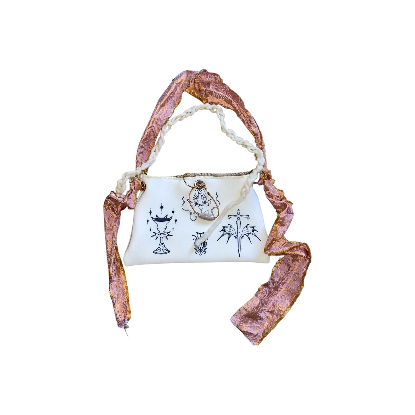 porcelain silk bag