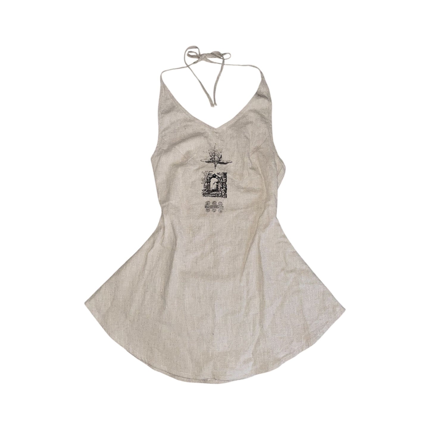 enigma linen dress