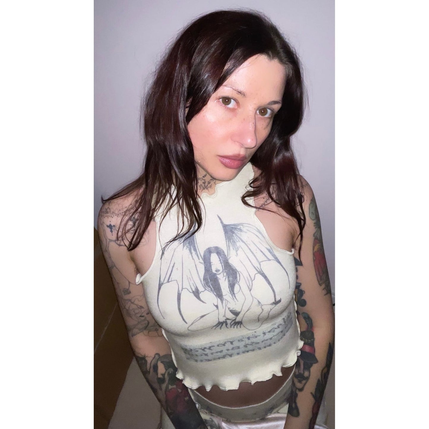 dark fairy knit top
