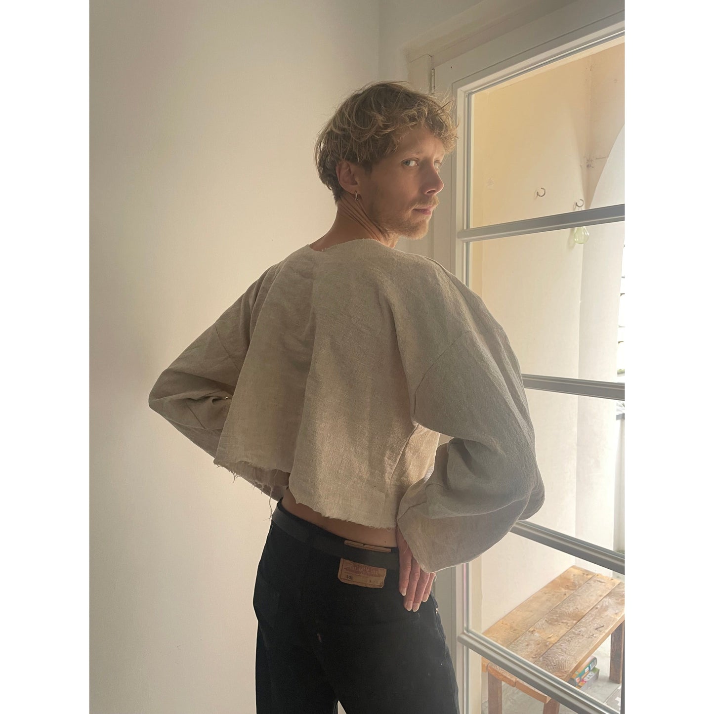 ruin realms linen top