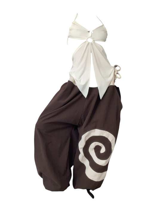 choco swirl balloon pants