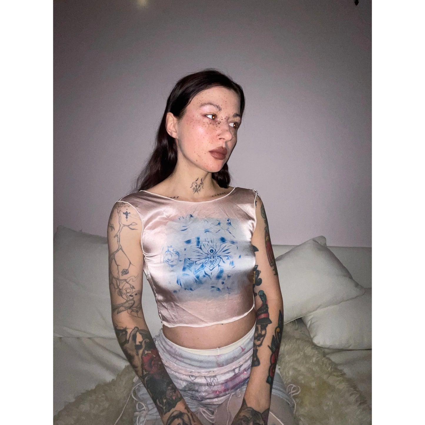 orchid silk top 1