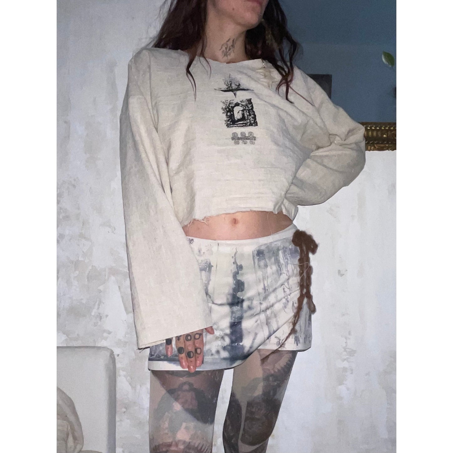 ruin realms linen top