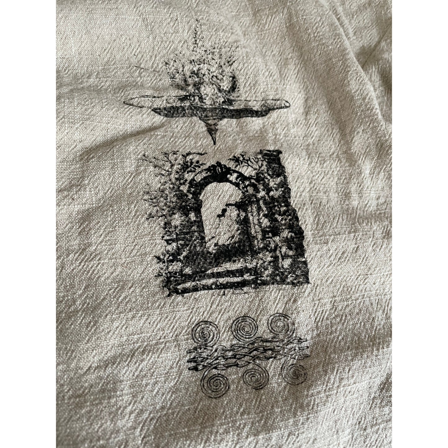 enigma linen dress