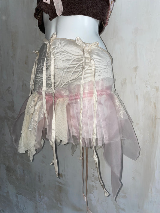 wild silk overskirt