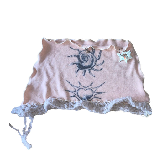 baby swirl knit skirt