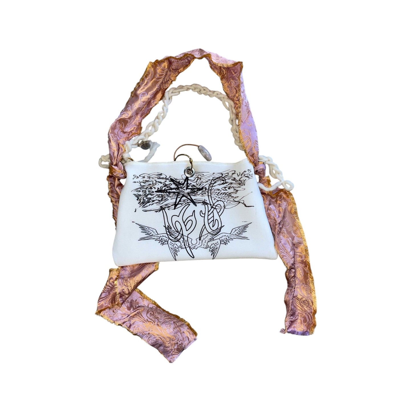 porcelain silk bag