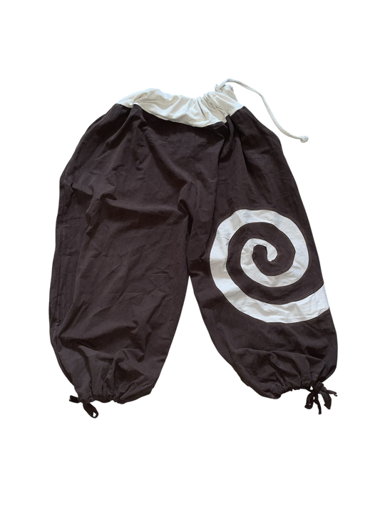 choco swirl balloon pants