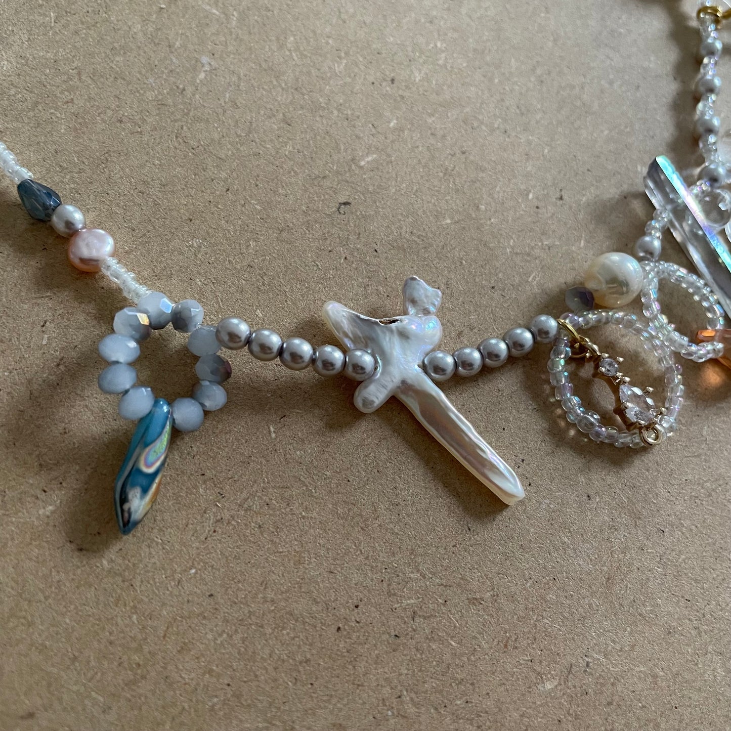 dewy wish necklace