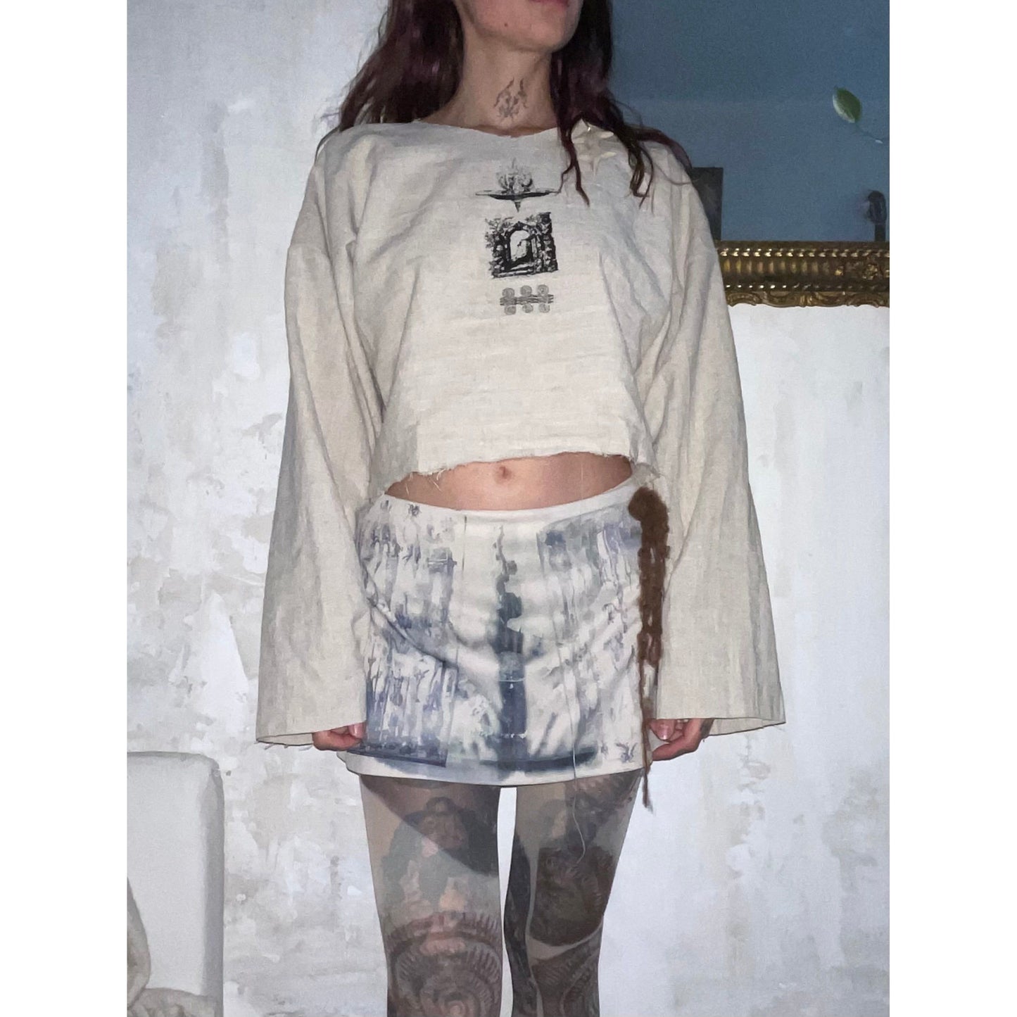 ruin realms linen top
