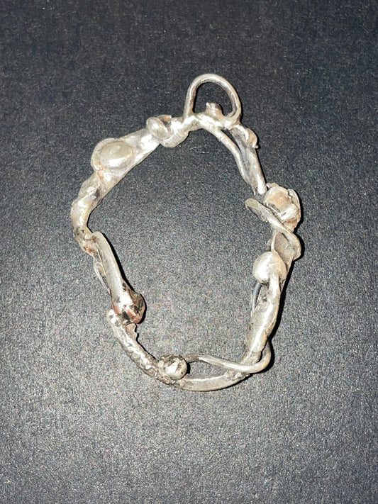 portal silver pendant
