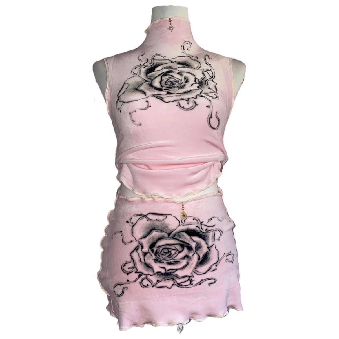 velvet rose top