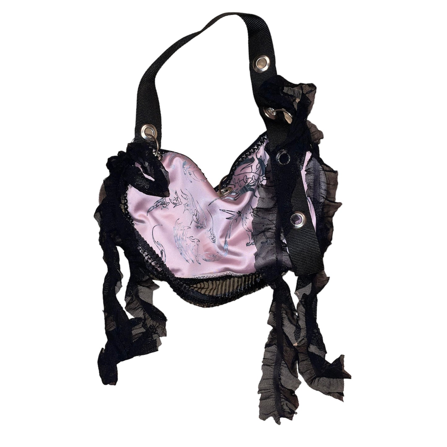 baby ruffle bag