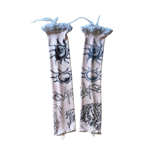 baby swirl leg warmers