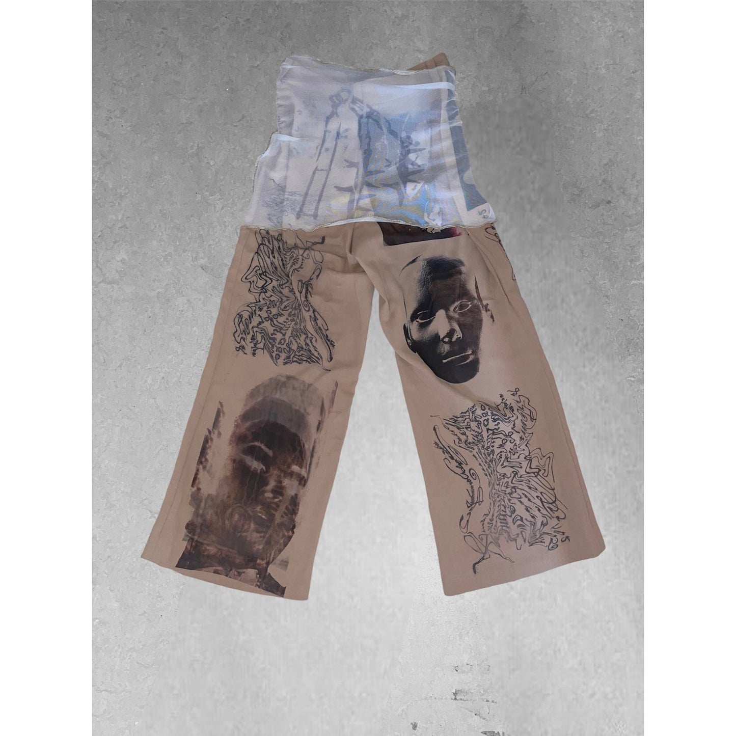 lion pants and skirt set