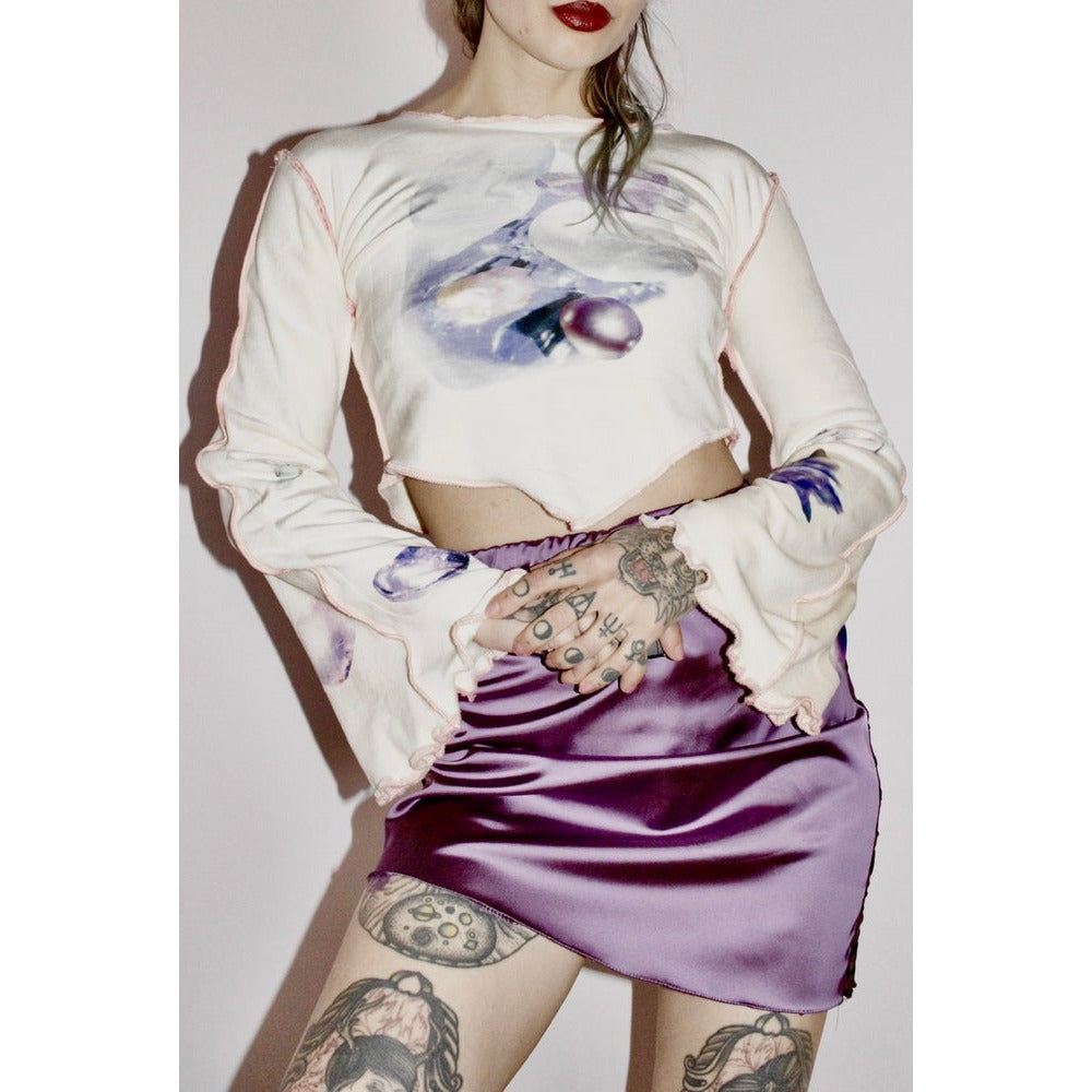 angel altar longsleeve with jewelry print