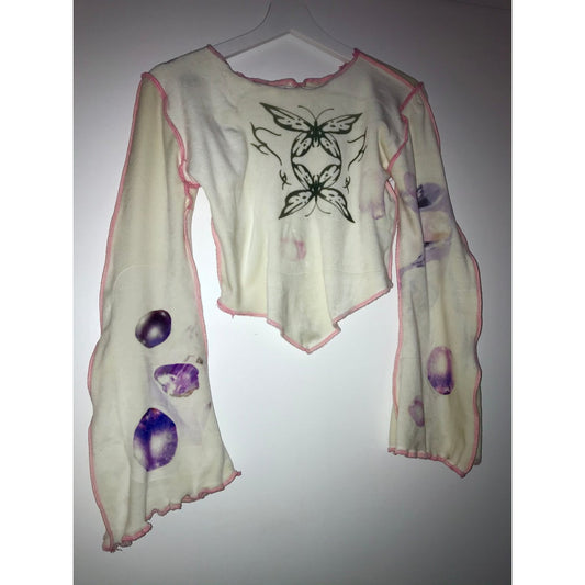 angel altar longsleeve with jewelry print