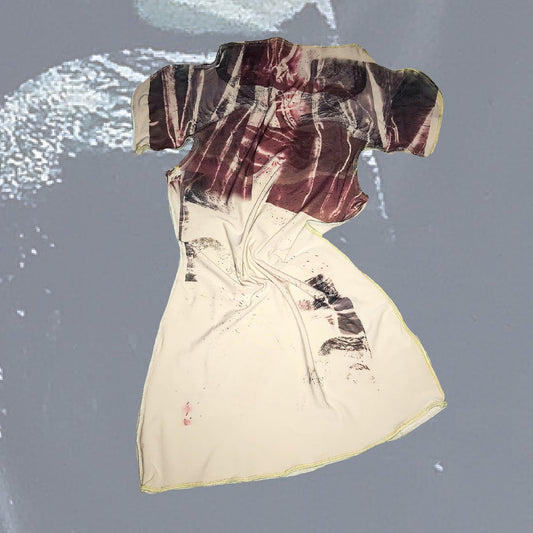 extraterrestrial x-ray mini dress/top