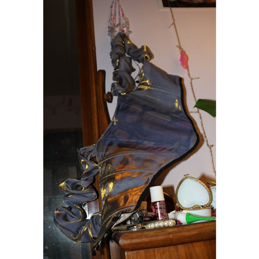 deep nebula corset top