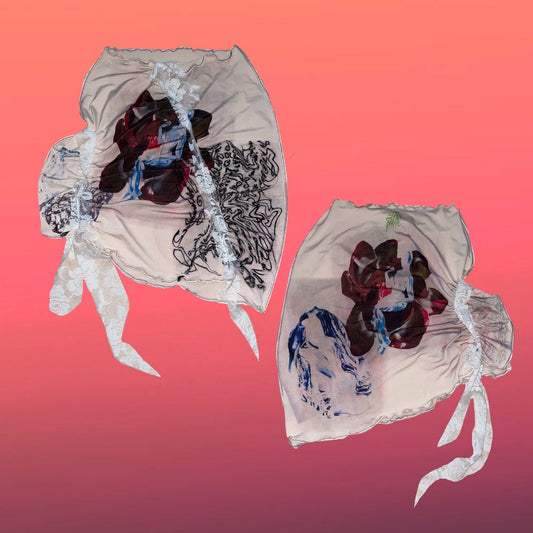 fuchsia gardens skirt