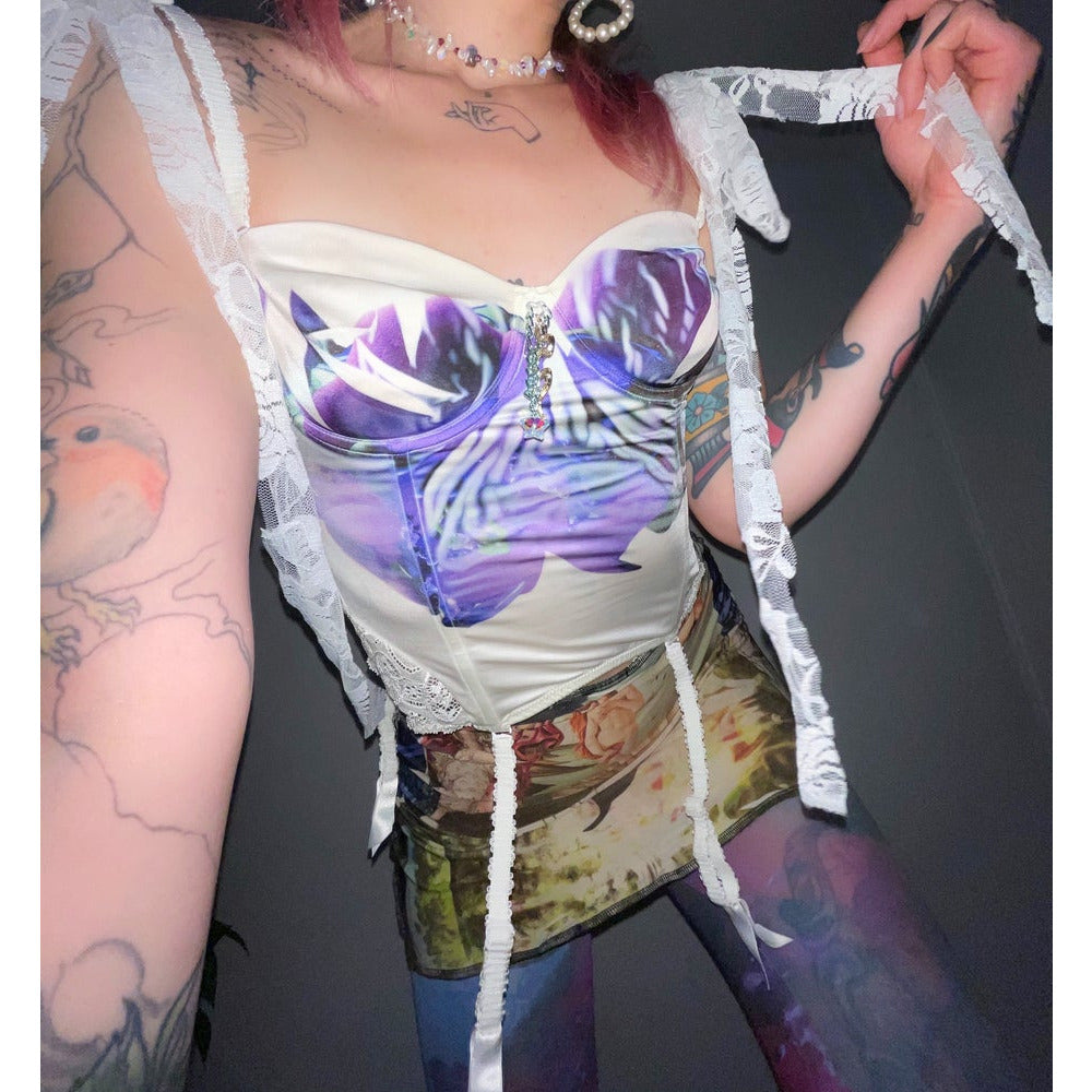 snakery corset top
