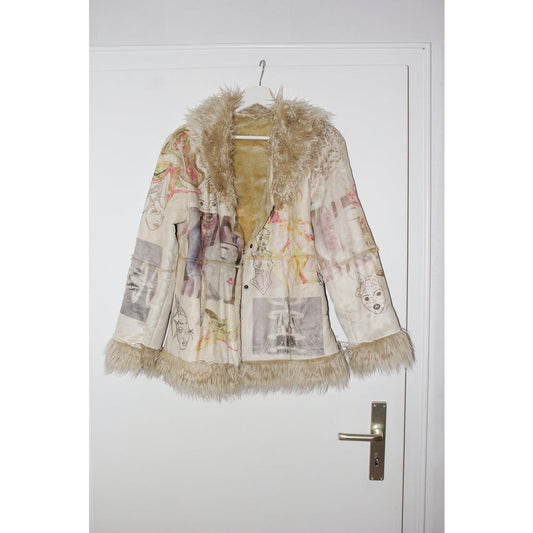 midnight at the well of souls reworked afghan coat