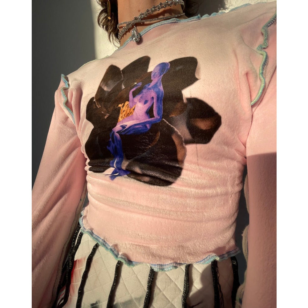 dark flower fairy longsleeve