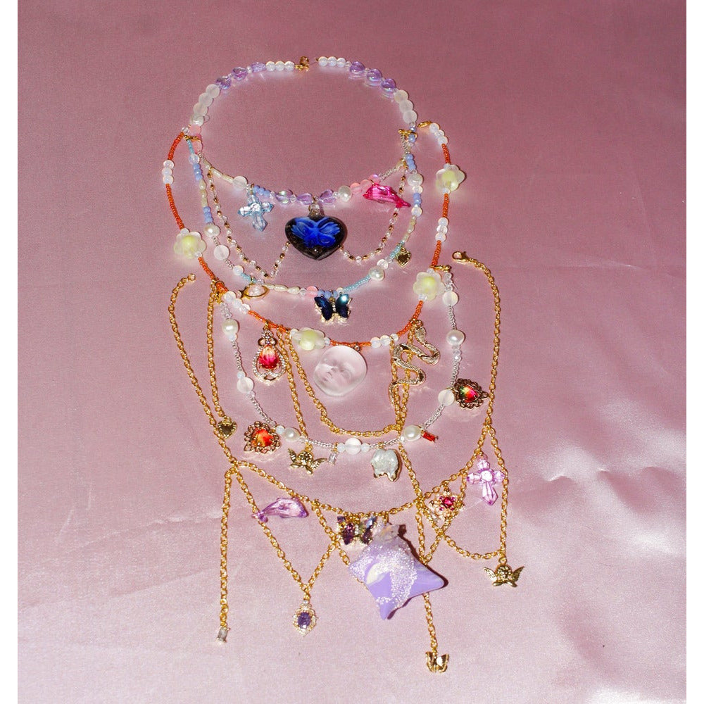 ocean heart murano choker