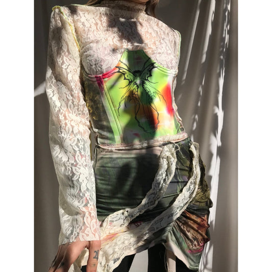 rave fairy corset top