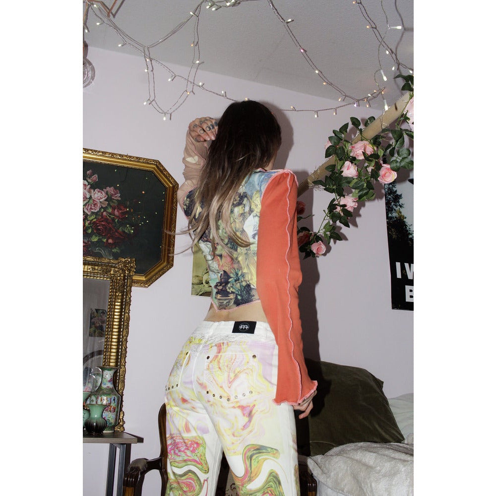 florence patchwork top