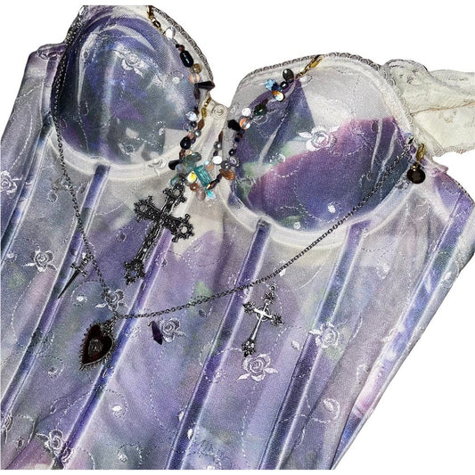 amber reworked corset