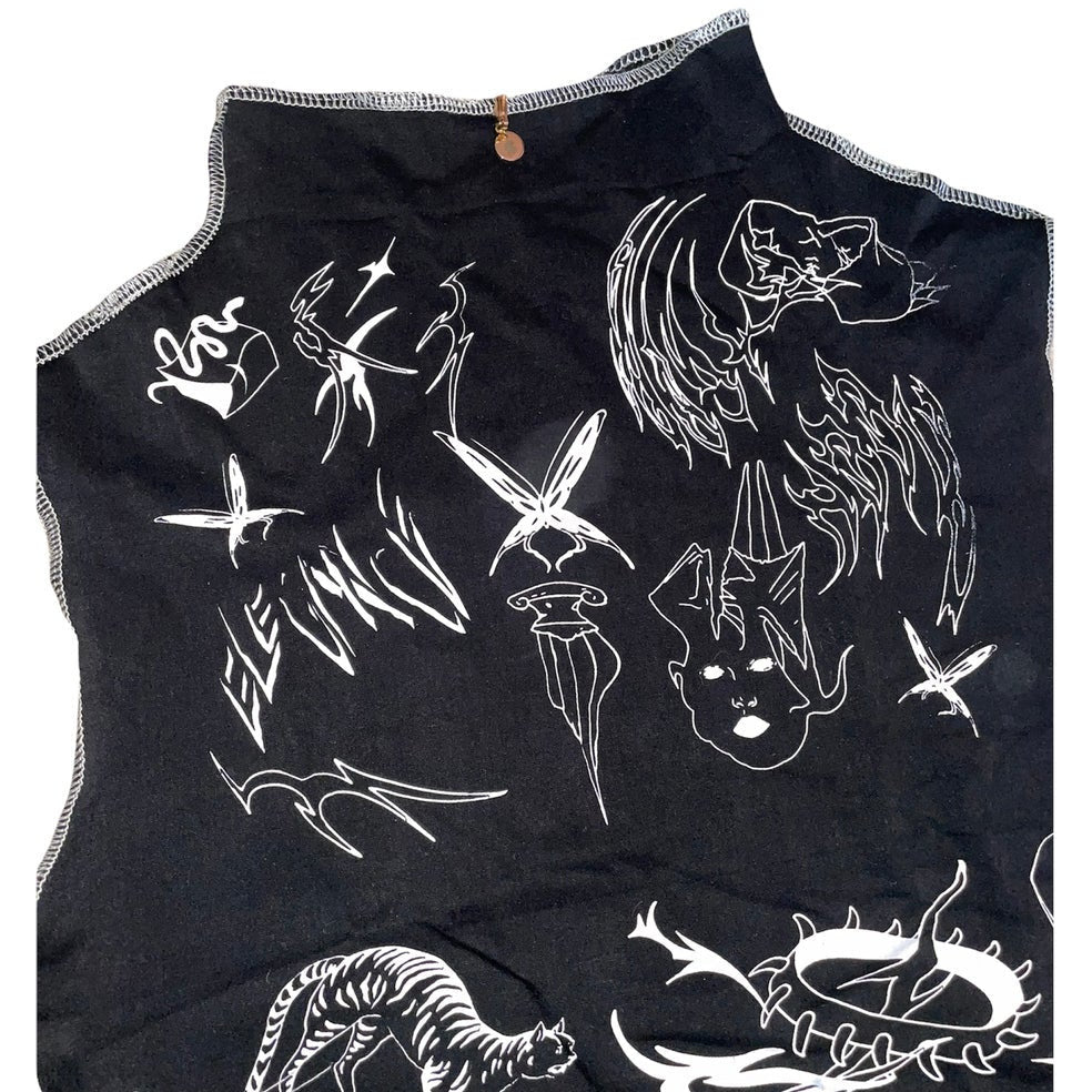 black mystery animals top