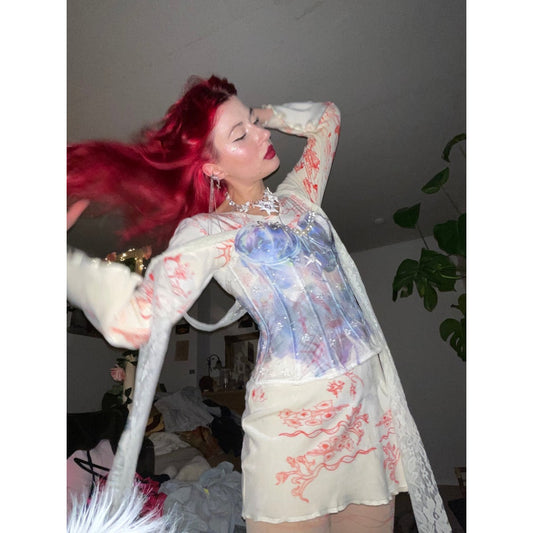 celestial flakes dress