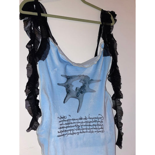 foreign inscription dress