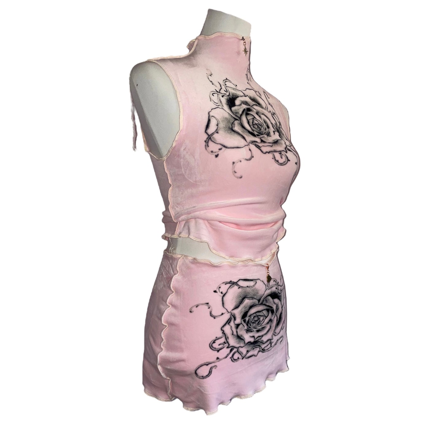 velvet rose set