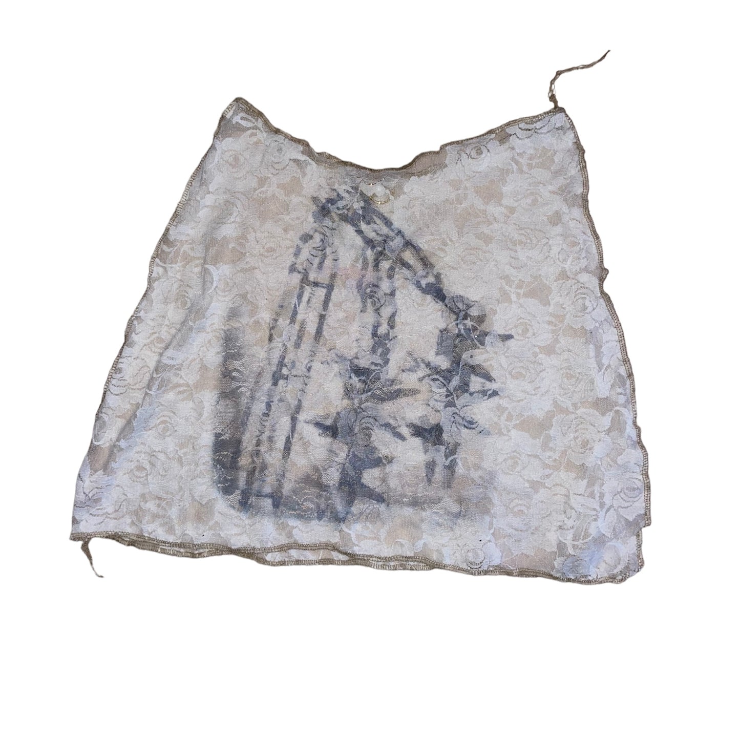 lace and weapons overskirt