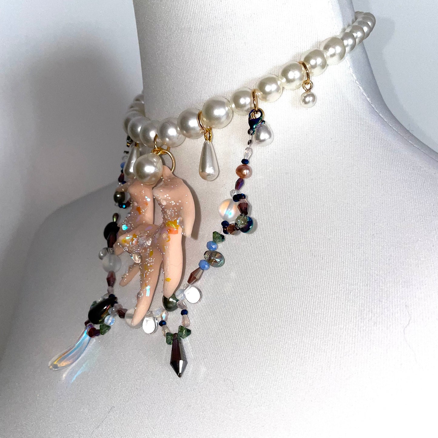 ✥ eyie ﹋ cyberform choker