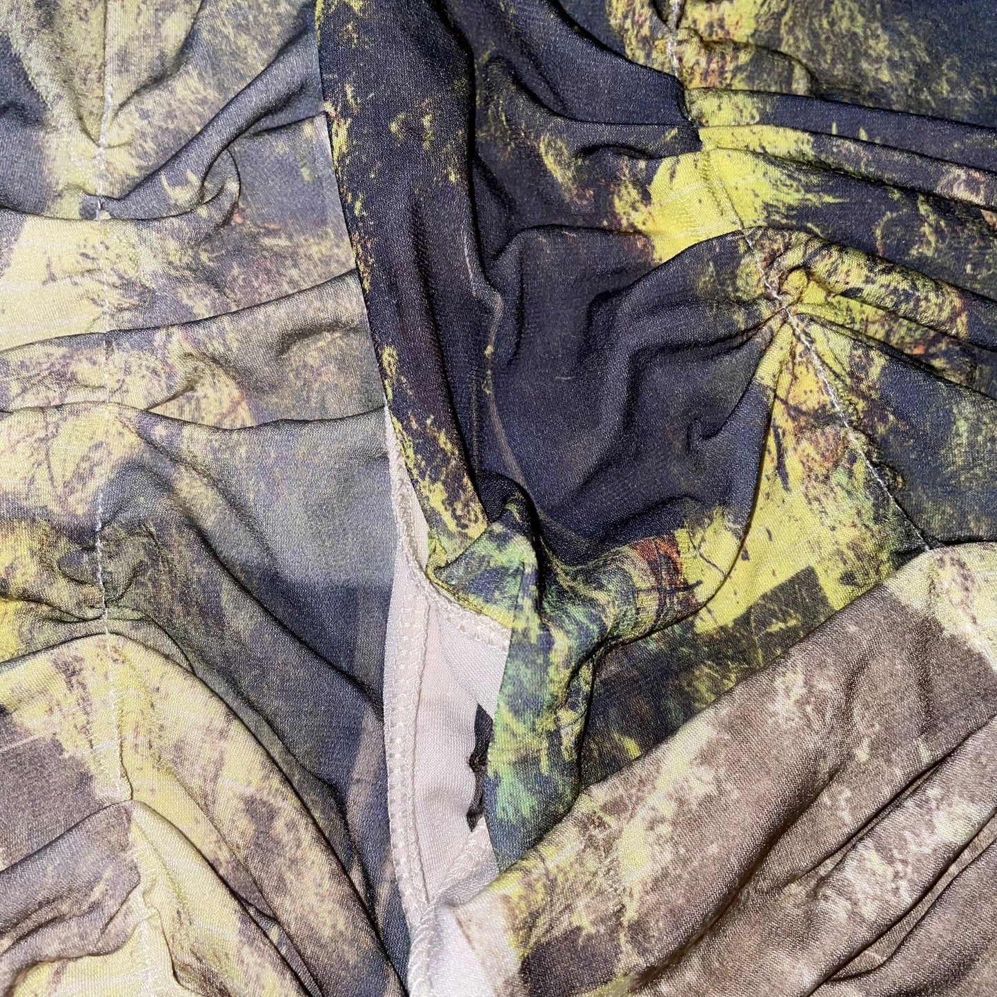 forest ruffle pants